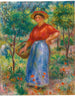 Junge Frau mit Korb - Pierre-Auguste Renoir — Ansicht des Kunstwerks