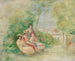 Junge Frauen in einem Garten - Pierre-Auguste Renoir — Ansicht des Kunstwerks