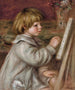 Der kleine Maler Claude Renoir - Pierre-Auguste Renoir — Ansicht des Kunstwerks