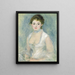 Madame Henriot - Pierre-Auguste Renoir — gerahmtes Bild an der Wand