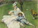 Madame Monet und ihr Sohn - Pierre-Auguste Renoir — Ansicht des Kunstwerks
