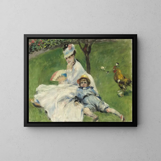 PierreAuguste Renoir - Madame Monet and Her Son.webp