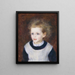 Marguerite-Thérèse Margot Bérard 1874-1956 - Pierre-Auguste Renoir — gerahmtes Bild an der Wand
