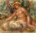 Akt sitzend - Pierre-Auguste Renoir — Ansicht des Kunstwerks