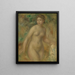 Nackt - Pierre-Auguste Renoir — gerahmtes Bild an der Wand