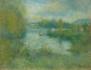 Petit bras de la Seine à Argenteuil - Pierre-Auguste Renoir — Ansicht des Kunstwerks