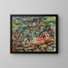 Mittagessen auf der Wiese - Pierre-Auguste Renoir — gerahmtes Bild an der Wand