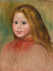 Portrait eines jungen Mädchens - Pierre-Auguste Renoir — Ansicht des Kunstwerks