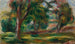 Prairie und Bäume - Pierre-Auguste Renoir — Ansicht des Kunstwerks