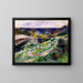 Route à Wargemont - Pierre-Auguste Renoir — gerahmtes Bild an der Wand
