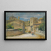 Straße in Villeneuve-lès-Avignon - Pierre-Auguste Renoir — gerahmtes Bild an der Wand