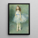Die Tänzerin - Pierre-Auguste Renoir — gerahmtes Bild an der Wand