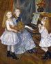 Die Mädchen von Catullus reparieren - Pierre-Auguste Renoir — Ansicht des Kunstwerks