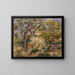 La Ferme aux Collettes à Cagnes - Pierre-Auguste Renoir — gerahmtes Bild an der Wand