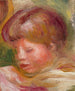 Kopf einer Frau - Pierre-Auguste Renoir — Ansicht des Kunstwerks