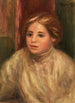 Kopf einer blonden Frau - Pierre-Auguste Renoir — Ansicht des Kunstwerks