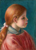 Kopf eines jungen Mädchens - Pierre-Auguste Renoir — Ansicht des Kunstwerks