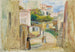 Vue de village, route de Cagnes - Pierre-Auguste Renoir — Ansicht des Kunstwerks