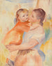 Waschfrau und Kind La Blanchisseuse et son enfant - Pierre-Auguste Renoir — Ansicht des Kunstwerks
