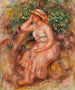 Frau träumend - Pierre-Auguste Renoir — Ansicht des Kunstwerks