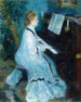 Frau am Klavier - Pierre-Auguste Renoir — Ansicht des Kunstwerks