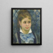 Junge Pariser - Pierre-Auguste Renoir — gerahmtes Bild an der Wand