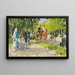 Holz des Boulogne - Pierre-Eugène Montzin — gerahmtes Bild an der Wand