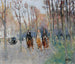 Cavaliers am Bois de Boulogne - Pierre-Eugène Montzin — Ansicht des Kunstwerks
