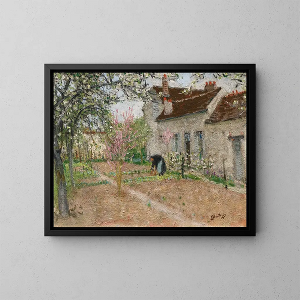 Garten venusisch - Pierre-Eugène Montzin — gerahmtes Bild an der Wand