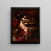 Die Tod von Kleopatra - Pierre-Joseph Mousset — gerahmtes Bild an der Wand