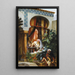 Der Balkon - Pierre-Marie Beyle — gerahmtes Bild an der Wand