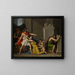 Pyrrhus und Polites - Pierre-Narcisse Guérin — gerahmtes Bild an der Wand