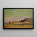 Ferme dans un paysage du Dauphiné - Pierre Bonnard — gerahmtes Bild an der Wand