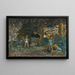 Spiele der Kinder in Grand-Lemps - Pierre Bonnard — gerahmtes Bild an der Wand