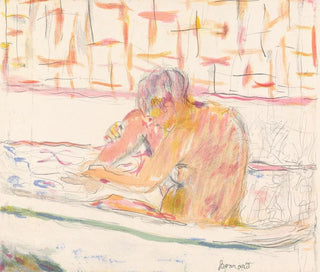 Frau in einer Badewanne - Pierre Bonnard — Ansicht des Kunstwerks