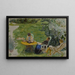 La Sieste im Garten - Pierre Bonnard — gerahmtes Bild an der Wand