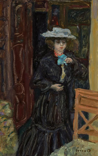 Pierre Bonnard - Marthe au chapeau blanc.webp