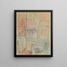 Stillleben mit offenem Fenster - Pierre Bonnard — gerahmtes Bild an der Wand