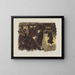 Place du Soir - Pierre Bonnard — gerahmtes Bild an der Wand