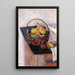 Der Obstkorb - Pierre Bonnard — gerahmtes Bild an der Wand