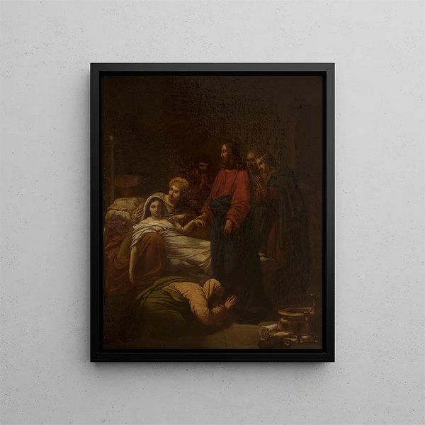 Pierre Claude Franois Delorme - Jsus ressuscitant la fille de Jare.webp