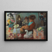 Chez la modiste - Pierre Georges Jeanniot — gerahmtes Bild an der Wand