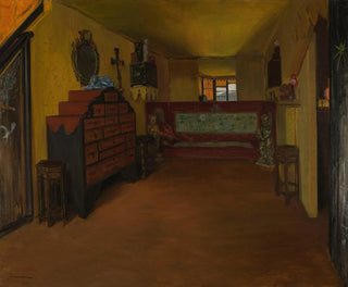 Pierre Georges Jeanniot - La chambre  coucher de Victor Hugo  Hauteville House.webp