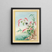 Pflanzen aus China Pl.082 - Pierre Joseph Buchoz — gerahmtes Bild an der Wand