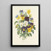 Auswahl der schönsten Blumen pl 067 - Pierre Joseph Redouté — gerahmtes Bild an der Wand
