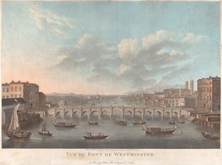 Pierre Michel Alix - Vue de Pont de Westminster.webp