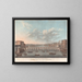 Ansicht der Westminster-Brücke - Pierre Michel Alix — gerahmtes Bild an der Wand