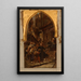 Saint François-Xavier durchquert die Straßen von Goa, um Kinder und Sklaven zum Katechismus aufzurufen - Pierre Paul Léon Glaize — gerahmtes Bild an der Wand