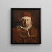 Portrait des Papstes Benedikt XIV. - Pierre Subleyras — gerahmtes Bild an der Wand