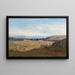 Ansicht einer Alpenlandschaft - Pierre Thuillier — gerahmtes Bild an der Wand